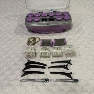 Conair Ion Shine Purple Hair Rollers